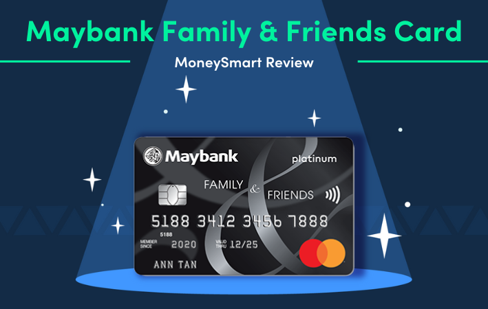 8% Cashback, 5 Categories, 1 Card—Maybank Family & Friends Card (MoneySmart Review 2024)