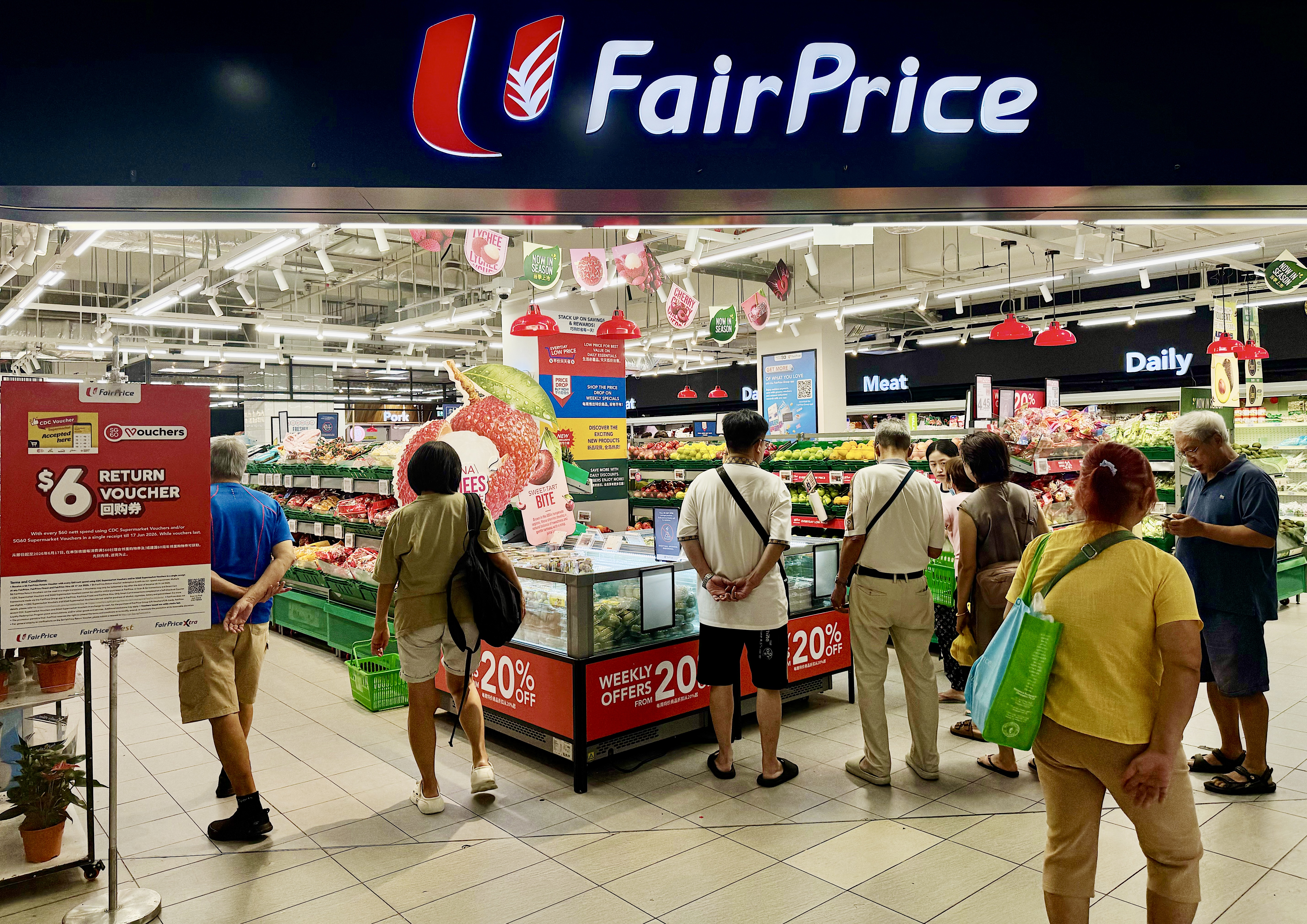 FairPrice $6 Return Voucher june 2026