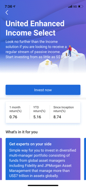 UOB SimpleInvest - new investors can invest with confidence