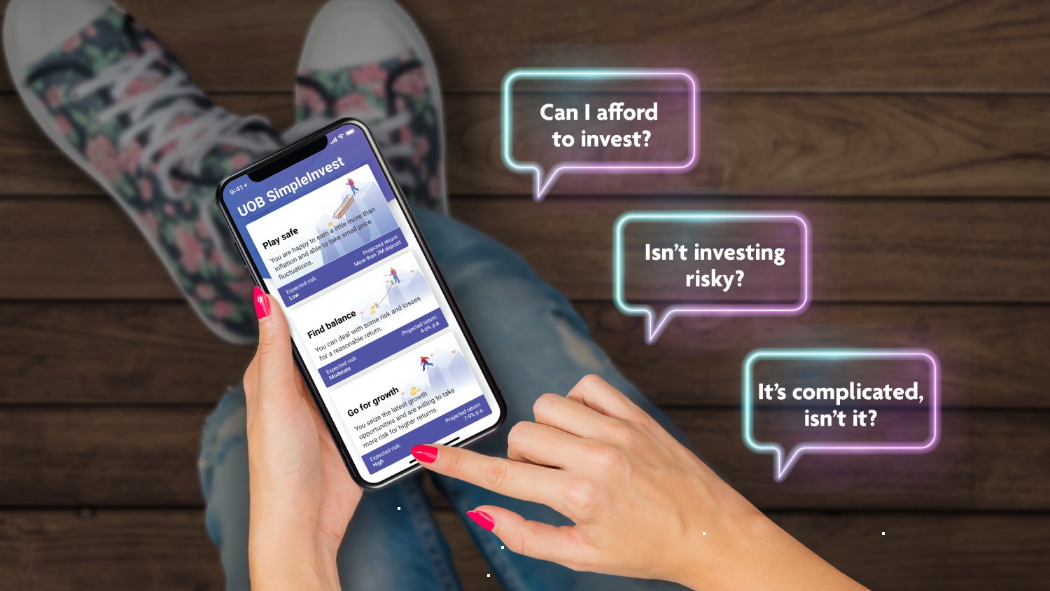 UOB SimpleInvest - new investors can invest with confidence