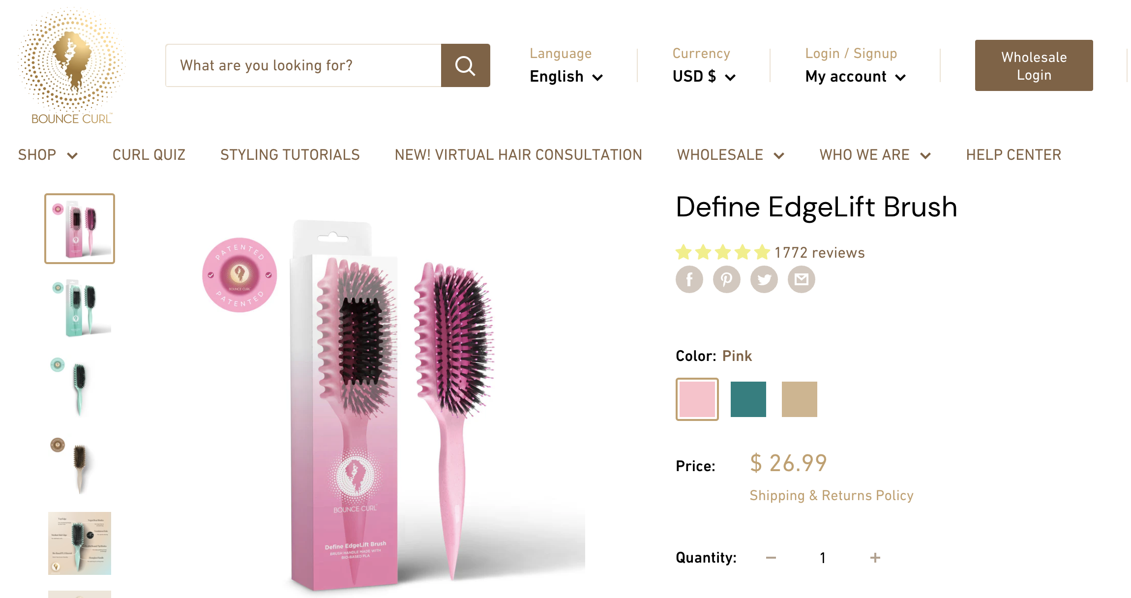 bounce curl edgelift brush in usd