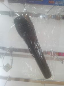 Fake microphone from Daiso