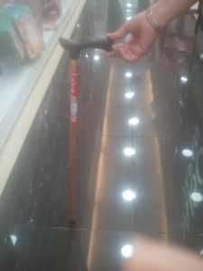 Walking stick from Daiso