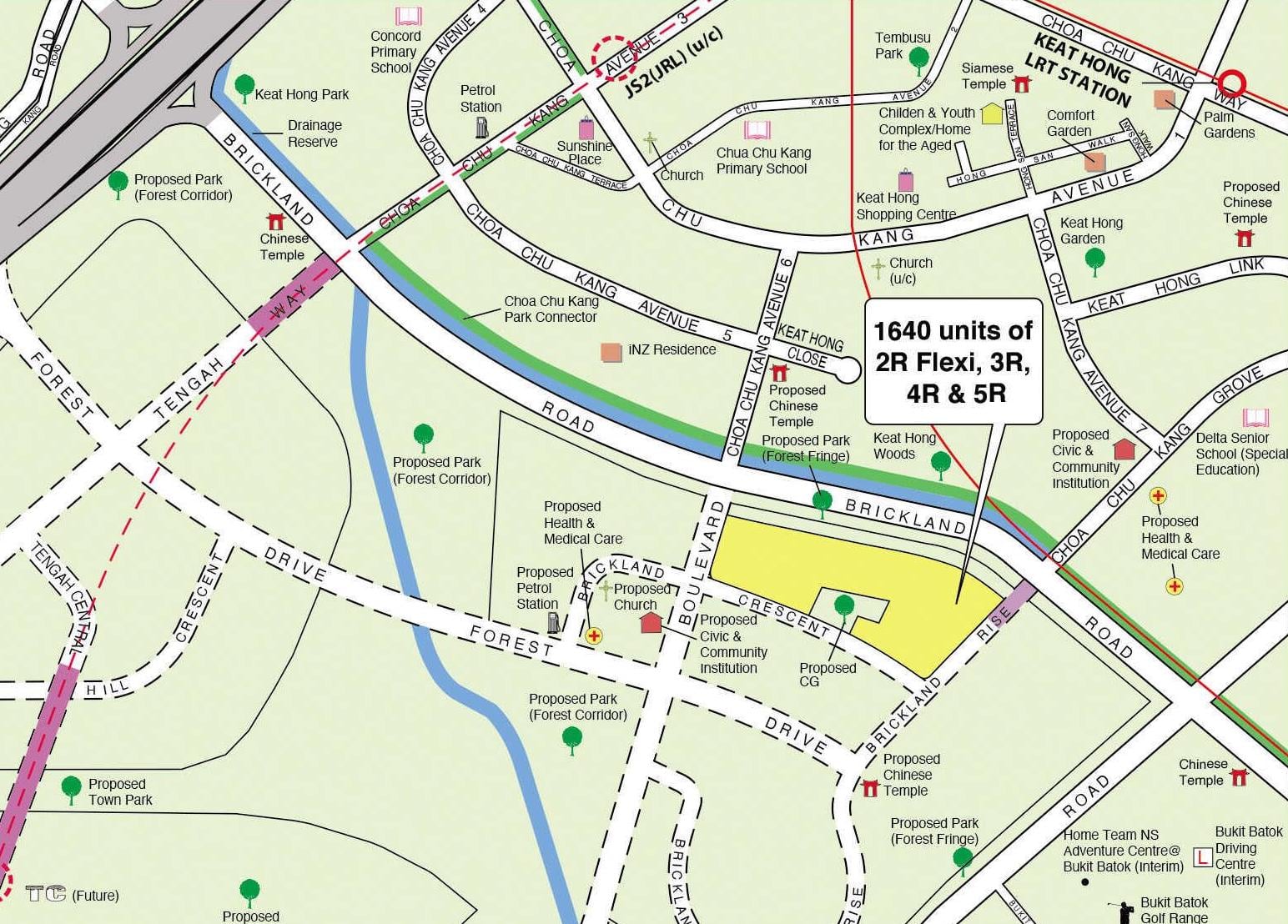 Feb 2023 BTO Tengah map
