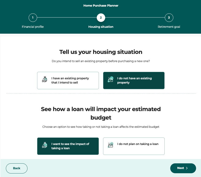 cpf home purchase planner housing situation