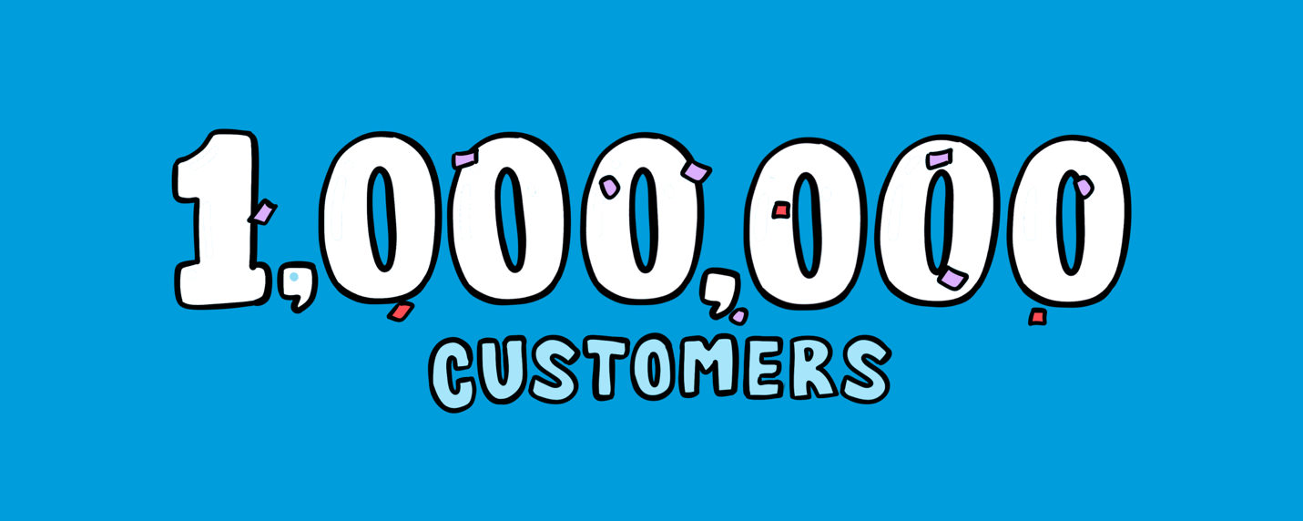 trust bank 1 million customers