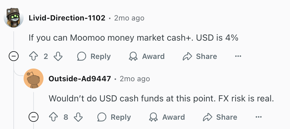 invest after uob one money market fx