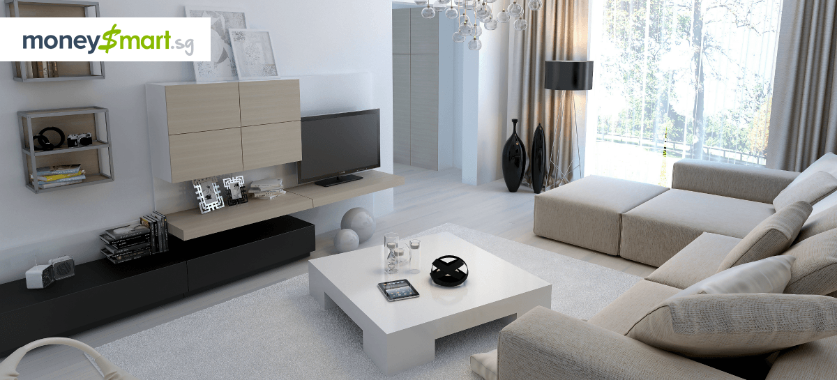 How To Get The Modern Singapore Living Room for Under $1,000