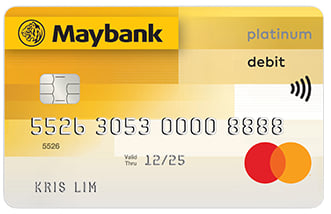 maybank debit card platinum