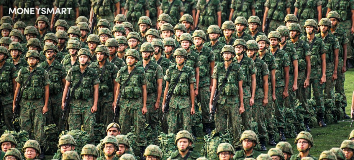 National Service in Singapore — NSF Ranks, Pay and Other Benefits