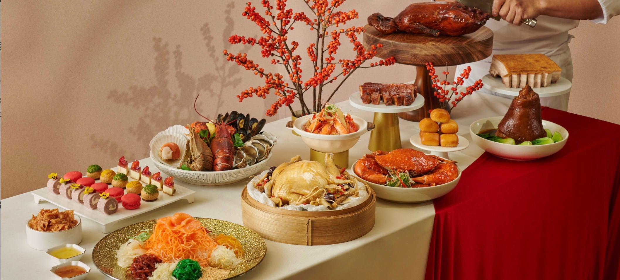 oscars conrad centennial chinese new year buffet 2025