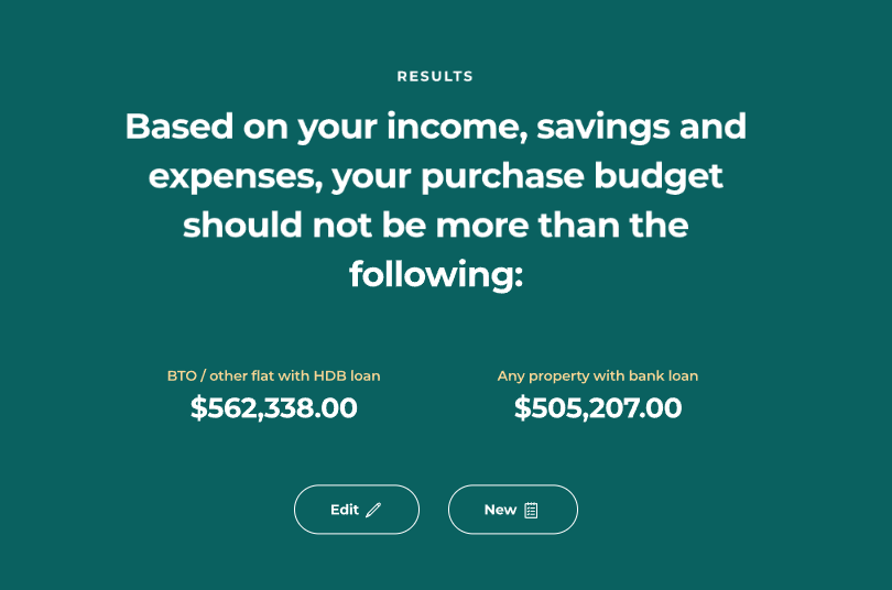 plan with cpf home purchase planner