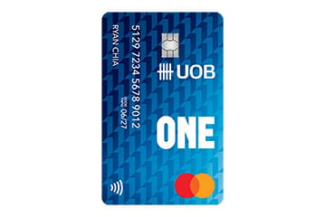 uob one debit card